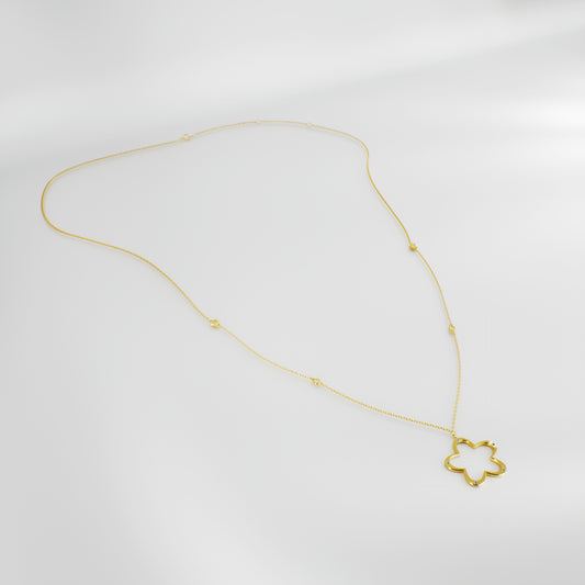 Blossoming Necklace - gold