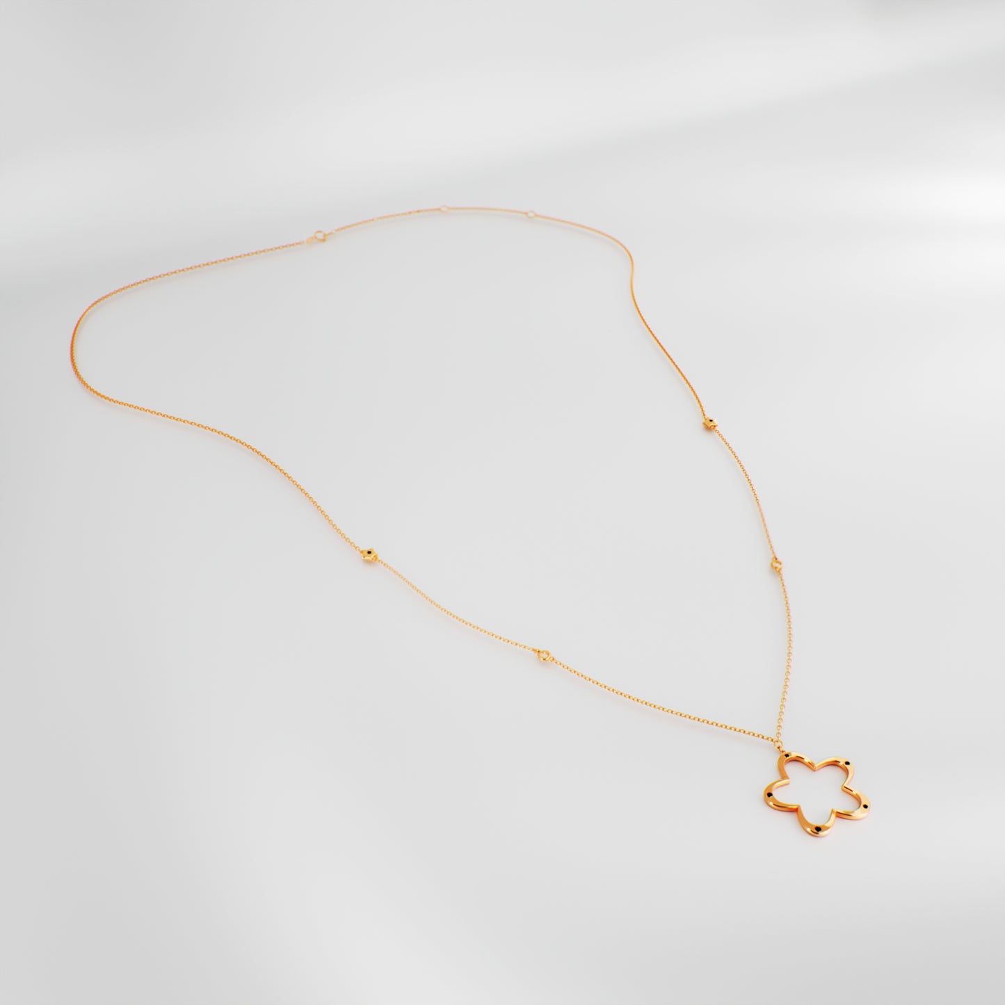 Blossoming Nyaklánc - rózsaarany