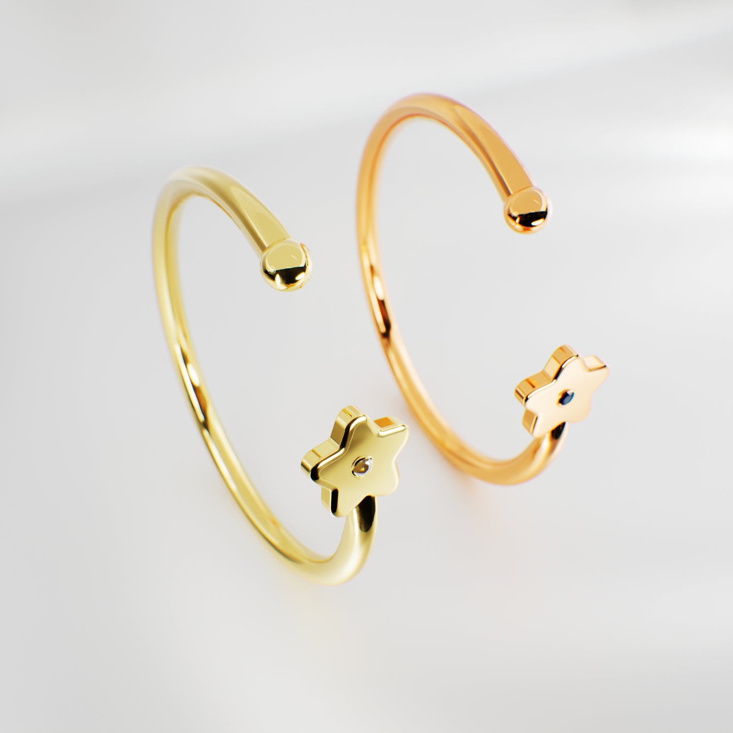 Confidence Gyűrű - rózsaarany