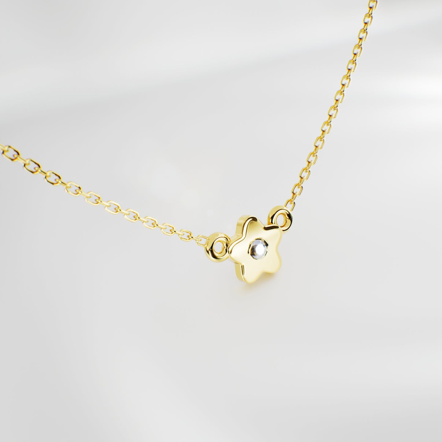 Mist Necklace - gold