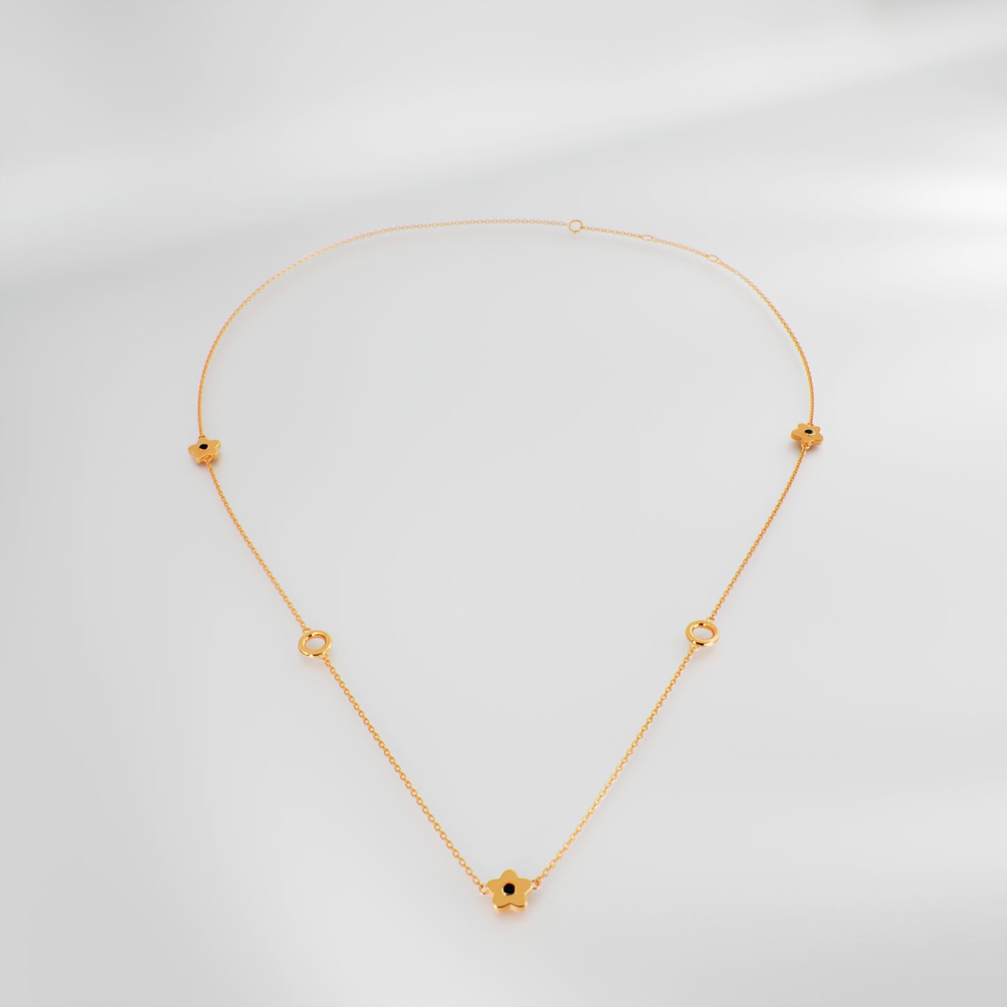 Morning Necklace - rose gold