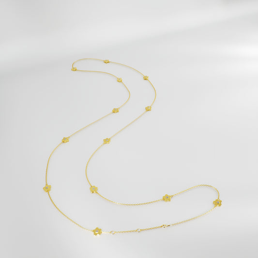 Springtime Necklace - gold