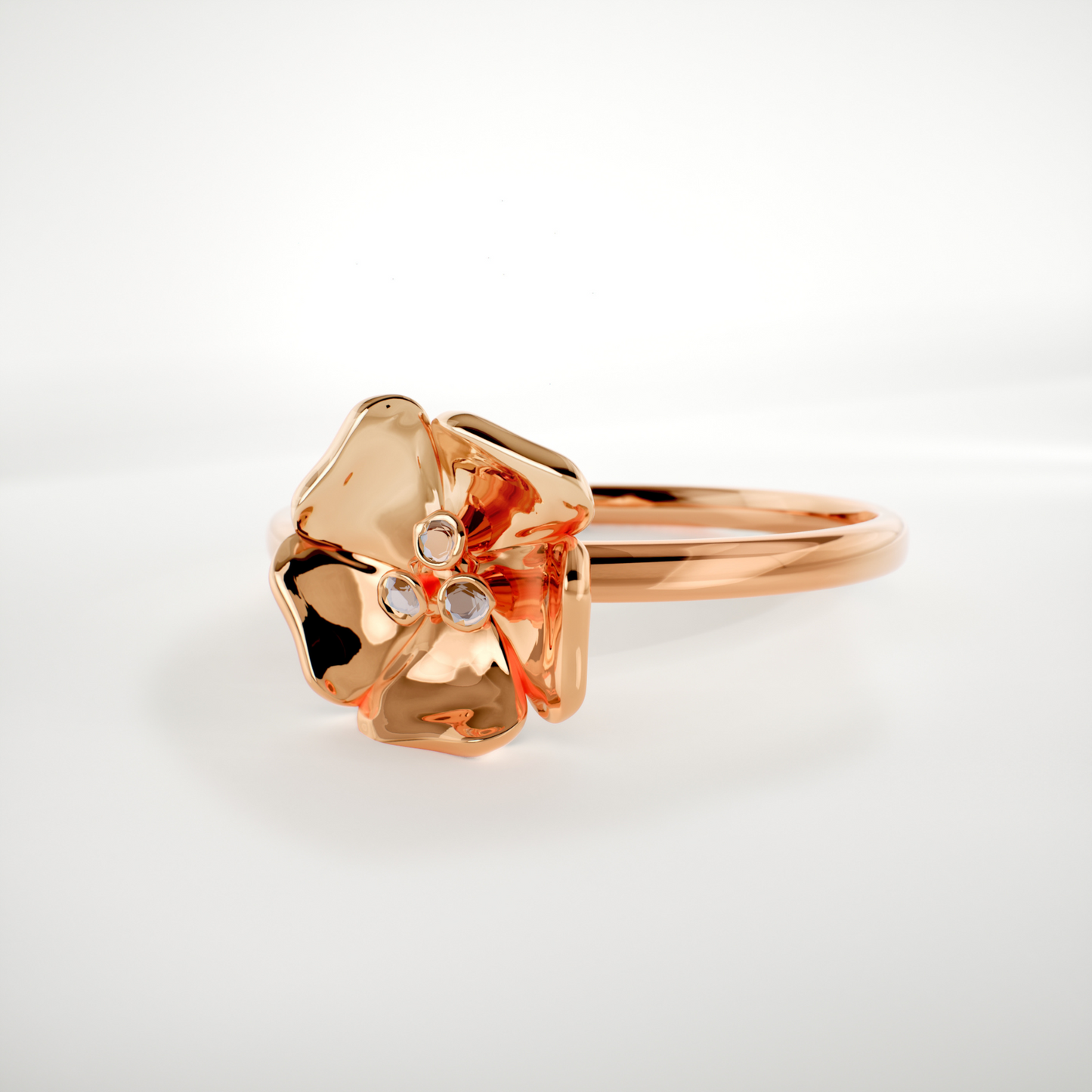 Elizabet Rose Gold Ring