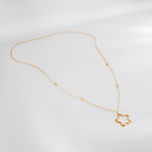 Blossoming Necklace - rose gold