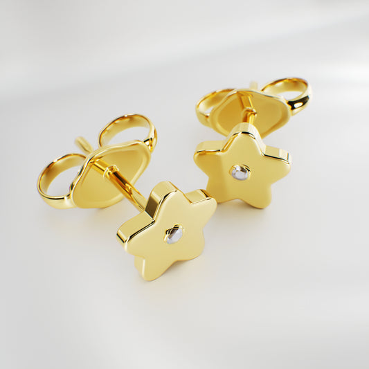 Spring Earrings - gold