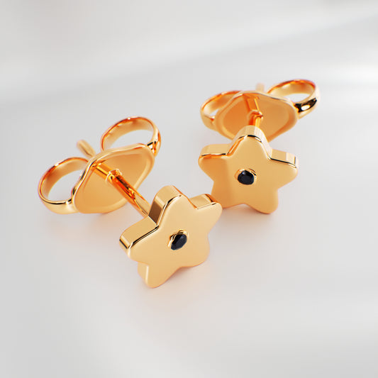 Spring Earrings - rose gold