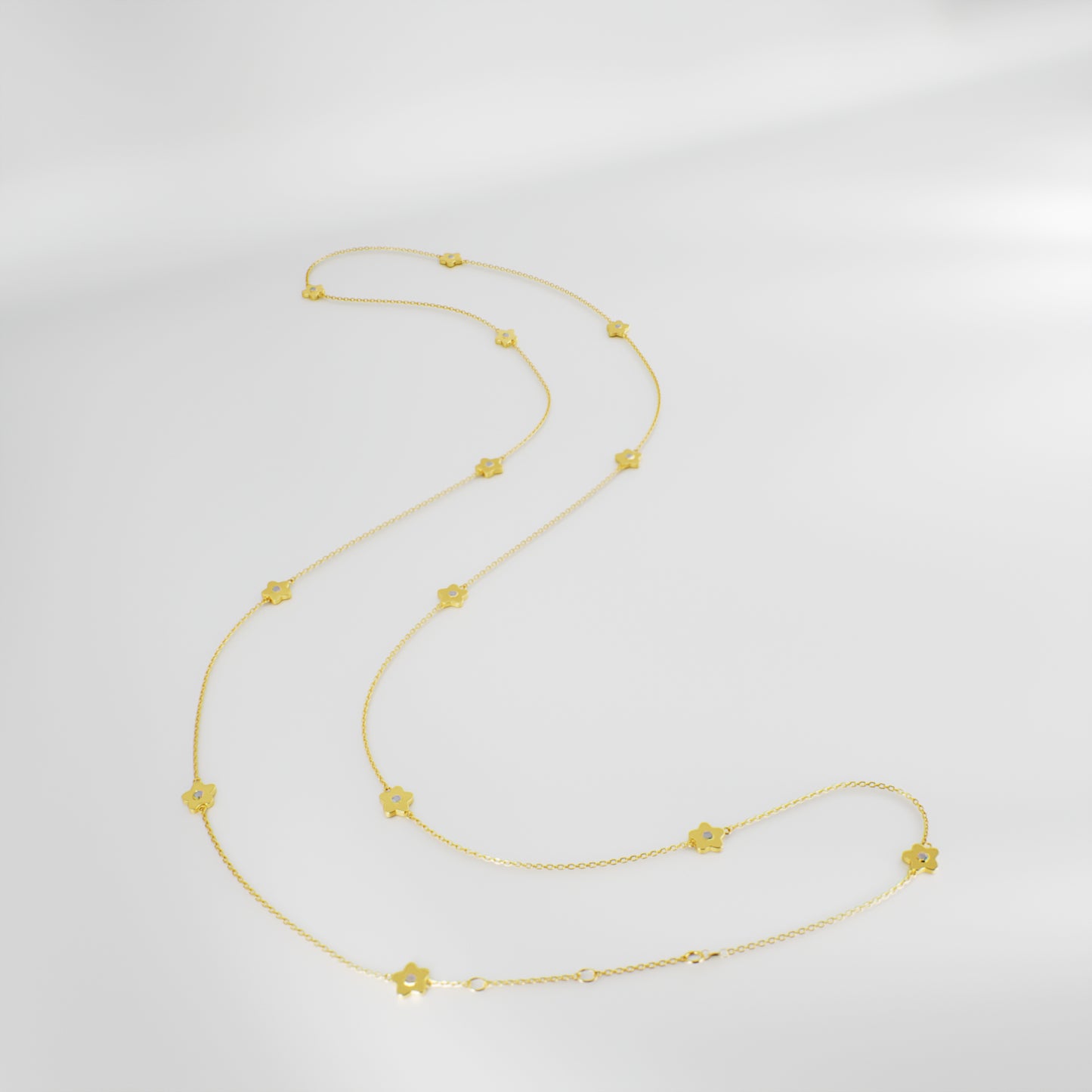 Springtime Necklace - gold